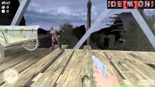 Call of Duty 2 GamePark Zombie maps TrickJump 720p HD [upl. by Trebmal]