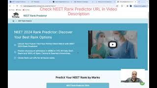 NEET Rank Predictor 2024 Predict Your Rank Now Free amp Accurate neet neet2024 rank neetrank [upl. by Nylirrehs279]