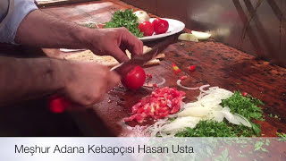 Adananın ünlü kebapçısı Hasan Ustadan kebap şov [upl. by Nylyaj]