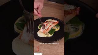 I learned this trick at a restaurant Juicy and delicious salmonfoodvibe [upl. by Schalles]