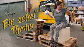 Trockentrenntoilette für 60 Euro selbst bauen・Campervan Selbstausbau・DIY Campervan・VW Crafter [upl. by Kenweigh893]