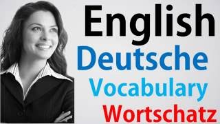 Video46 DeutschEnglisch Wortschatz Übersetzung German English Kostenlos Außerirdische [upl. by Aitra10]