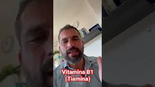 Vitamina B1 tiamina protegge il tessuto nervoso [upl. by Anitsrhc126]