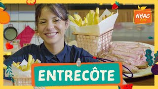 ENTRECÔTE Elisa Fernandes ensina receita clássica da culinária francesa  Funcionária do Mês [upl. by Lirrad]