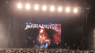 Megadeth  Tornado Of Souls Live ReleaseAthensFestival 2024 [upl. by Kaasi]