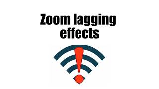 zoom lagging effects [upl. by Wernda]