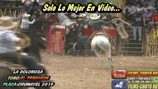 SE PASA A ESCAPAR EL TORO PERDIGON DE LA DOLOROSA EN LA CORRIDA DE PROMESAS DE CHUMAYELYUCATAN 2019 [upl. by Otinauj]