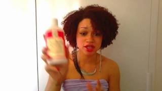 Curl Junkie Argan amp Olive Oil Daily Hair Conditioner Review [upl. by Nomannic]