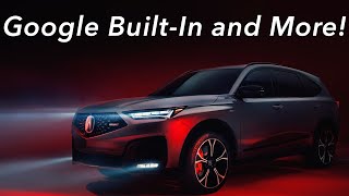 Updated 2025 Acura MDX Arrives at Dealers soon Quieter Cabins New Tech [upl. by Anaibaf254]