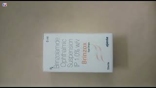 Brinzox T Eye Drops  Brinzolamide And Timolol Eye Drop  Brinzox T Eye Drop Uses Benefits Dosage [upl. by Arnulfo906]