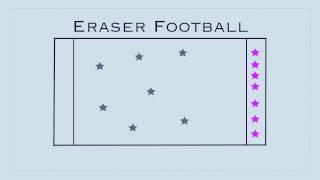 PE Games  Eraser Football [upl. by Ahsined]