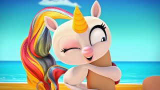 Fingerlings Tales  Fingerlings Play I Spy Game  Unicorn Cartoon for Kids [upl. by Gaven]