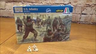 Plastic Soldier Review ITALERI 172 WW2 USInfantry [upl. by Nohcim]