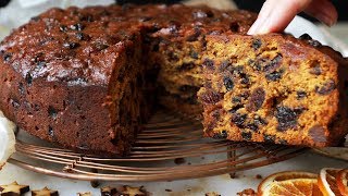 Christmas Cake Recipe  Easy Fruit Cake thats beautifully moist [upl. by Karine594]