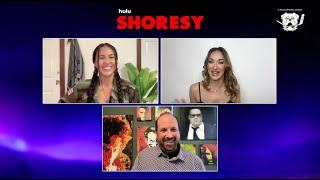 Tasya Teles and Keilani Elizabeth Rose Interview from Shoresy Season 3 [upl. by Ceevah769]