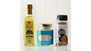 Sabatino Truffle 3pack of Oil Salt and Zest [upl. by Horvitz]