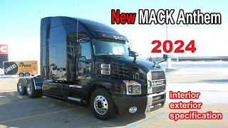 2024 MACK Anthem  interior exterior specification  Semi truck [upl. by Arfihs]