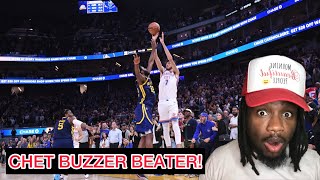 CHET HOLMGREN HUGE SHOT  Golden State Warriors vs OKC Thunder  Reaction [upl. by Sidney]