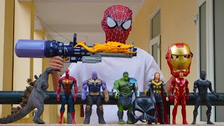 Siêu Nhân Người Nhện Đại Chiến BATMAN Giải Cứu SpiderMan Hulk Thor Avengers Superhero VeNom [upl. by Egiap]