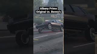 Albany Primo  Original vs Benny’s Upgrade Lowrider  GTA Online Car Builds Part 5 [upl. by Zoilla]