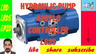 HYDRAULIC PUMP A20VLOCONTROLLERS 2 [upl. by Salema]