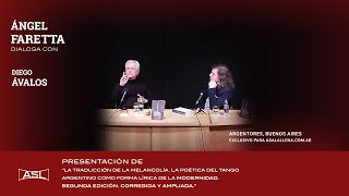 ÁNGEL FARETTA presenta LA TRADUCCIÓN DE LA MELANCOLÍA Segunda edición Corregida y ampliada [upl. by Silin389]