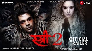 Stree 3  Trailer  Rajkumar Rao  Tamannaah Bhatia  Shraddha Kapoor Varun Dhawan Pankaj Tripathi [upl. by Ynnaj]