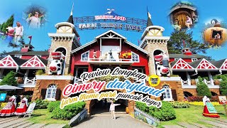 CIMORY DAIRYLAND PUNCAK BOGOR INDONESIA  Review Paling Lengkap Semua Area Cimory Dairyland 2023 [upl. by Namas]