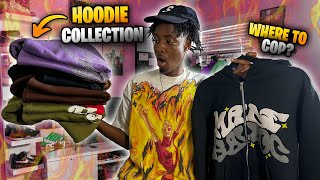 MY HOODIE COLLECTION  BEST PLACES TO BUY HOODIES FOR CHEAP [upl. by Virgil]