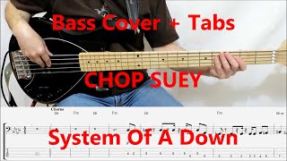 System Of A Down  Chop Suey BASS COVER TABS preview [upl. by Anecusa780]