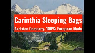 Carinthia Military Sleeping Bags [upl. by Anen]