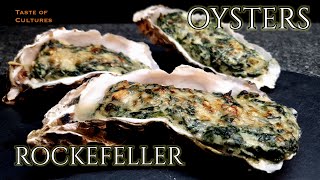 OYSTERS ROCKEFELLER  Oysters in the oven [upl. by Eisej]