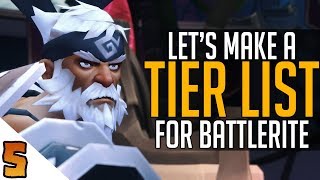 Lets Make A Tier List For Battlerite [upl. by Aenal668]