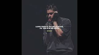 Bad Bunny  Volando Remix LetraLyrics [upl. by Afas401]