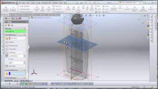 Solidworks Tutorial Loreal Bottle [upl. by Nahtal]