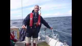 Sailing from Kilkieran to Galway Aug 2014 [upl. by Artair]