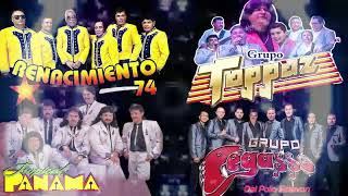 Cumbias Bailar Toda La Noche Renacimiento 74 tropical panama Grupo Pegasso Grupo Toppza [upl. by Quartas]