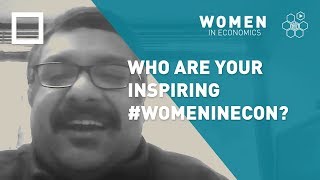 Chirantan Chatterjee Who are your inspiring WomenInEcon [upl. by Kristo206]