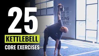 25 Unusual Kettlebell Core Exercises That Will Torch Your Abs [upl. by Nertie]