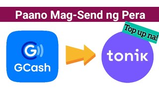 GCash to Tonik Fund Transfer  Paano magtop up sa Tonik Digital Bank [upl. by Nylirahs]