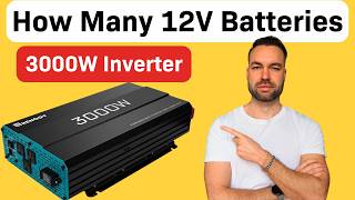 How Many 12V Batteries for 3000W Inverter [upl. by Outhe]