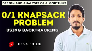 01 Knapsack Problem Using Backtracking  Backtracking Algorithm  DAA [upl. by Marva]