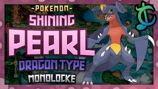 Pokémon Shining Pearl Hardcore Nuzlocke  DRAGON TYPE Pokémon Only No items No overleveling [upl. by Egin]