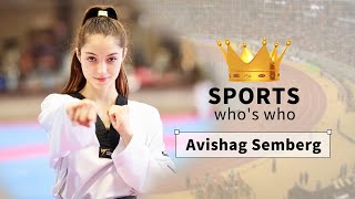 Beautiful Israeli Taekwondo Athlete Avishag Semberg In 4kAvishagSembergBeautifulIsraelitaekwondo [upl. by Ycak]