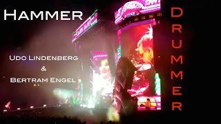 Udo Lindenberg  HammerDrummerSolo von Bertram Engel LIVE  StadionPanikTour 2015 FULL HD [upl. by Lawtun]