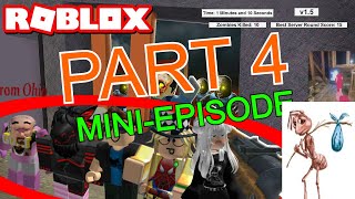 Micheal Zombies Roblox Part 4 MINIEPISODE [upl. by Eicirtap]