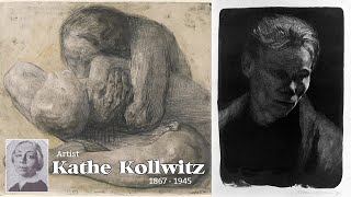 Artist Kathe Kollwitz 1867  1945  German Painter  WAA [upl. by Helprin418]