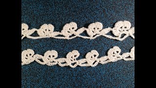 Bordure CROCHET №2 Кайма крючком №2 [upl. by Etnoid386]