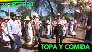 TOPA Y COMIDA  FIESTA En La Tenencia Lázaro Cárdenas 29 de Diciembre 2023 [upl. by Koby471]