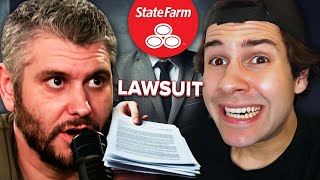 David Dobrik Sued By Massive Insurance Company Over Jeff Wittek Injuries [upl. by Rebmac]